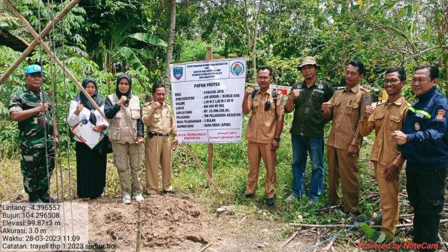 Realisasi Dana Desa Pemdes Peracak Jaya Bangun Sumur Bor AliansiNews