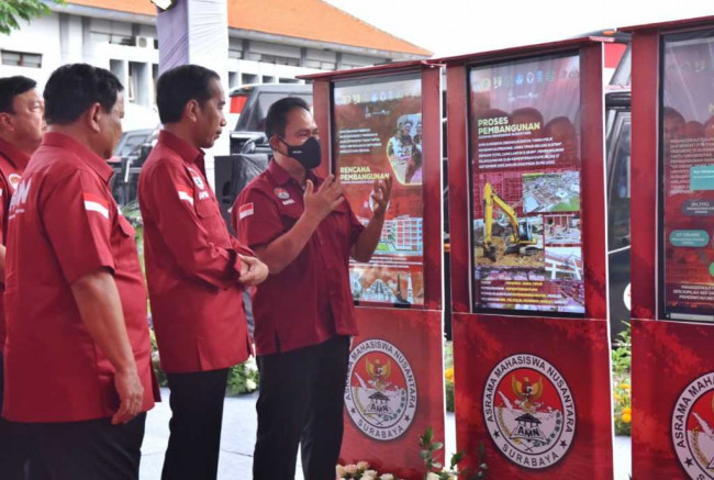 Presiden Ajak Mahasiswa Di Asrama Mahasiswa Nusantara Kembangkan Jiwa