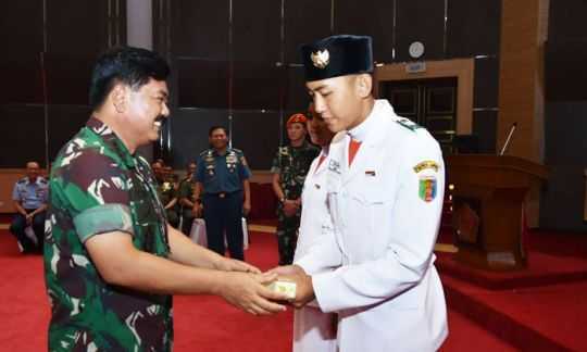 Panglima TNI: Paskibraka 2018 Mampu Teruskan Estafet Perjuangan dan Kepemimpinan Bangsa