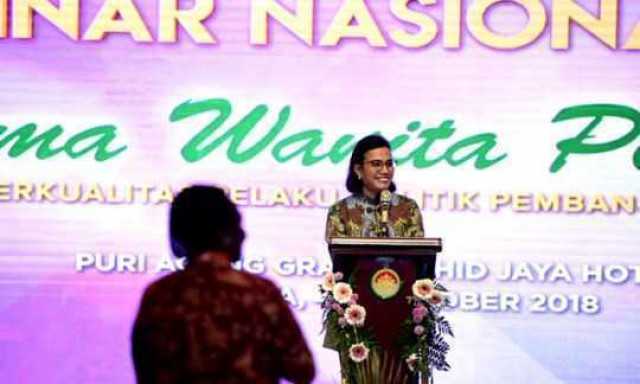 Menkeu: Perempuan Tidak Boleh Hanya Jadi Objek Politik Pembangunan