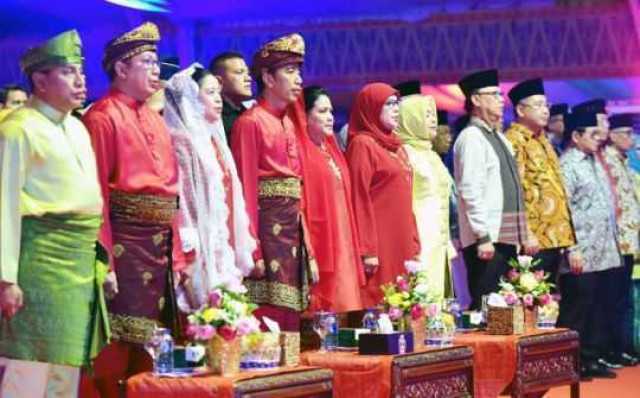 Bumikan Al Quran, Presiden: Umat Islam Harus Jaga Persaudaraan, Persatuan, dan Kerukunan