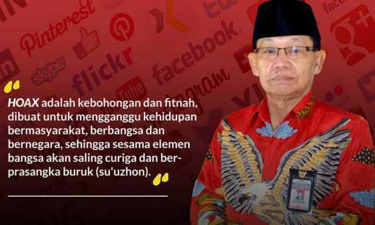 Ketua Umum Aliansi Indonesia: Stop HOAX dan Fitnah