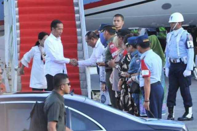 Presiden Jokowi dan Ibu Negara Kunjungi Sumatera Utara