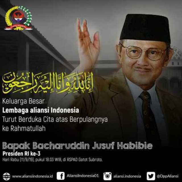 Ketua Umum AI: BJ Habibie Adalah Sumber Inspirasi Sekaligus Teladan