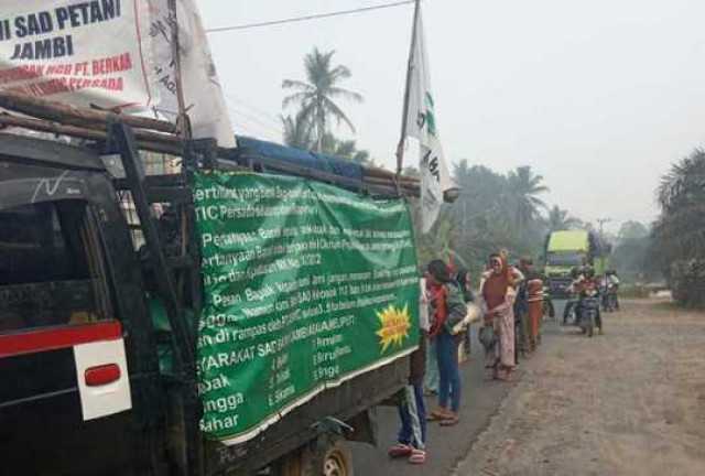 Aksi Jalan Kaki 1000 KM Suku Anak Dalam dari Jambi ke Istana Negara RI, Hari ke-22