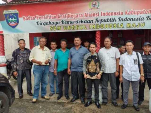 Jelang Pilkada 2020, Intelkam Polda Sumsel Kunjungi Kantor Aliansi Indonesia OKU Timur 