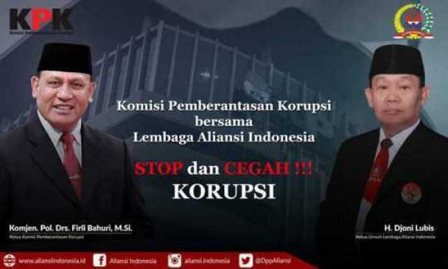 KPK Bersama Aliansi Indonesia: STOP dan CEGAH Korupsi !!!