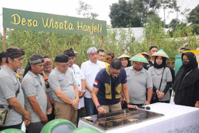 Desa Wisata Hanjeli Masuk 50 Besar ADWI 2022, MENPAREKRAF - Solusi Hadapi Krisis Pangan