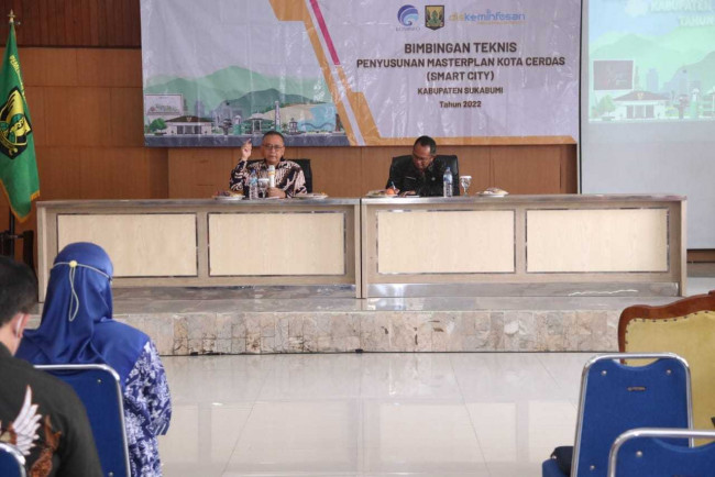 WABUP Kab. Sukabumi Minta Perangkat Daerah Berinovasu Dukung Agenda Smart City