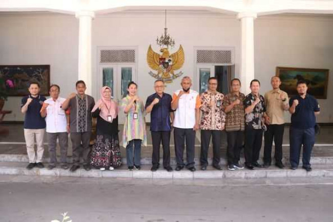 BALMON Sampaikan Agenda Ujian Negara Amatir Radio Kepada Wakil Bupati Sukabumi