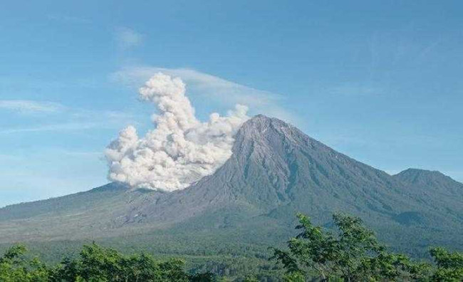 Erupsi Gunung Semeru Pagi Ini | AliansiNews