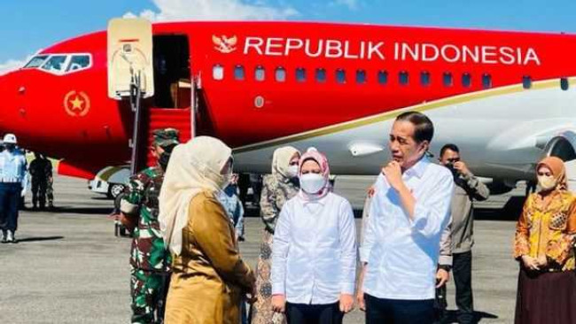 Presiden Jokowi Terbang untuk Kunjungan Kerja ke Jawa Timur