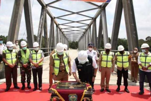 Mangkrak Selama 13 Tahun, Jembatan Ogan IV Lubuk Batang Akhirnya Dapat Diselesaikan