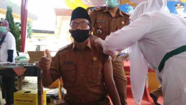 H. Abdul Rosyid : Seluruh Pegawai Di Lingkup Kemenag OKU Timur Wajib Divaksin Covid 19