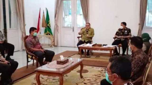 SATGAS Penanganan COVID 19 Kab. Sukabumi, RAKOR Progress Vaksinasi Dan Persiapan KBM