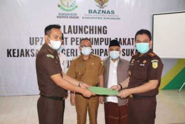KEJARI Kabupaten Sukabumi Launching UPZ Masa Bhakti  2021-2026