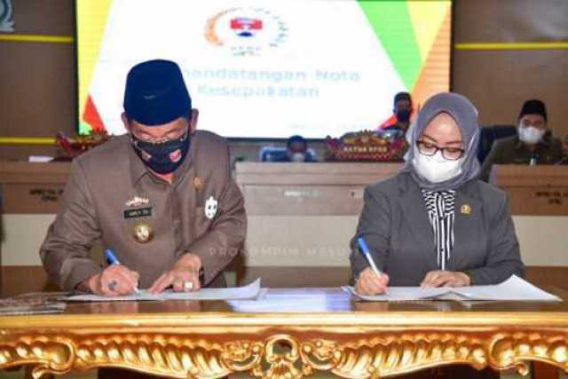 DPRD dan Pemkab Mesuji Setujui Tiga Raperda