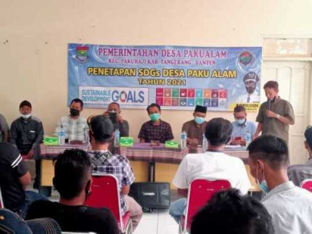 PEMERINTAH DESA PAKUALAM MELAKUKAN PENETAPAN SDGs