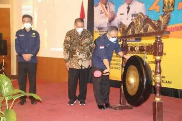 WABUP Launching Silent Center, "Program Unggulan 100 Hari Kerja Bupati Dan Wakil Bupati"