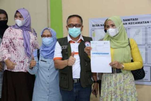 Tinjau Vaksinasi, WABUP H.Iyos "Lancar, Bahkan Masyarakat Antusias" 