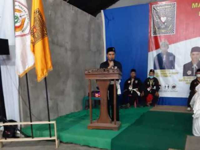 Persaudaraan Setia Hati Terate (PSHT) Cabang OKU Timur Sahkan Warga Baru Tingkat I