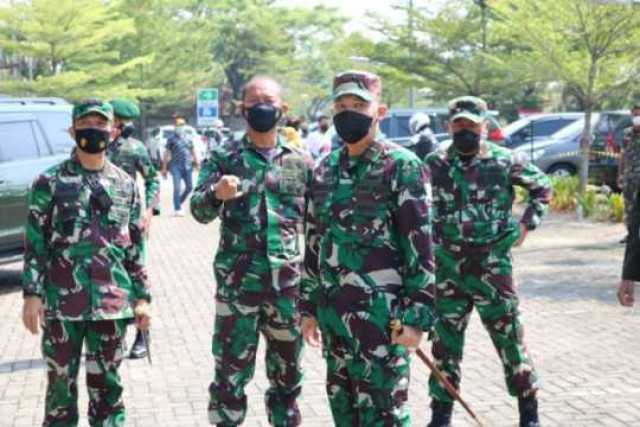Pangdam Jaya Dukung Vaksinasi 6000 Orang Yang Diselenggarakan Komunitas Gamer Indonesia di Cisauk Tangerang