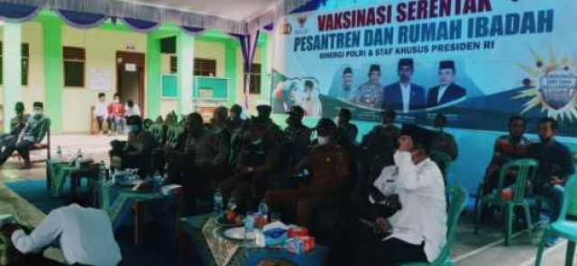 Vaksinasi Serentak Dilaksanakan Di Pondok Pesantren Subulussalam Syarif Hidayatullah