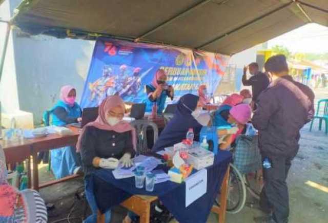 Serangan Gencar Puslatpurmar 6 Antralina Dalam Rangka Membasmi Virus Corona