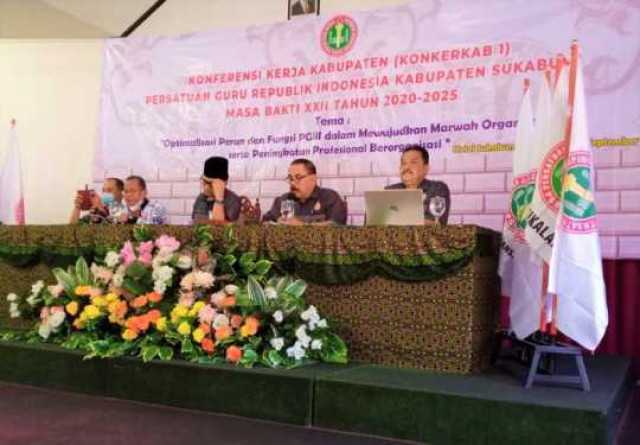 Sidang Pleno Konkerkab I Organisasi PGRI se-Kabupaten Sukabumi