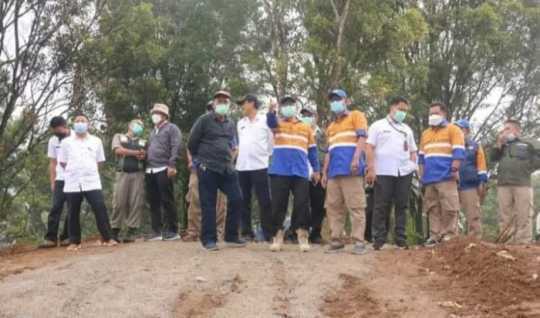 PEMKAB SUKABUMI GEBER PEMBANGUNAN, WABUP MONEV PROGRESNYA