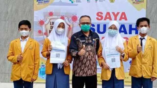 WABUP Iyos Apresiasi Capaian Vaksinasi Covid 19 Dikecamatan Parakansalak