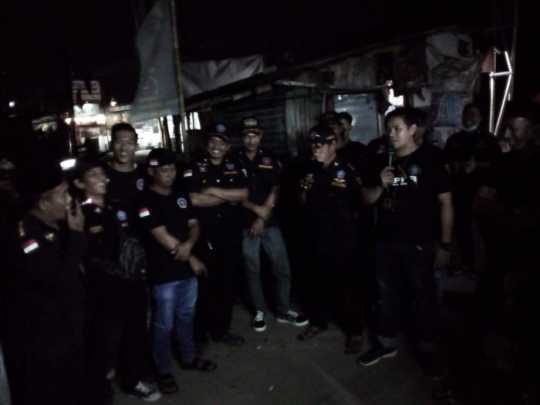 Ormas BPPKB Banten DPAC Kec. Sepatan Timur Bantu Kegiatan Pengamanan Desa