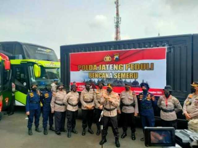 Bantu Korban Semeru, Polda Jateng Terjunkan Tim DVI, Bagian Tromahelling dan Pengobatan
