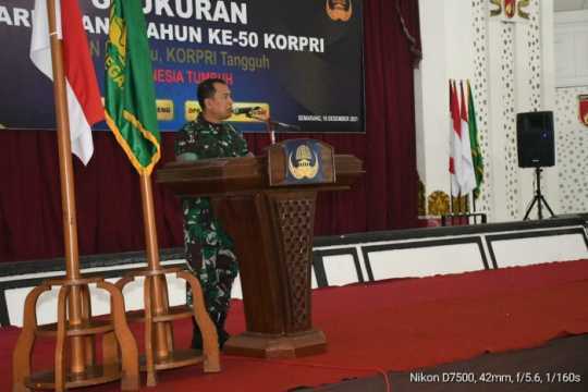 Pangdam IV/Diponegoro : KORPRI Pahami Job Description Untuk Lebih Profesional