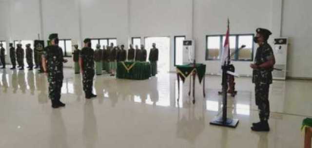 Danrem 045/Gaya Pimpin Serah Terima Jabatan Dandim 0413/Bangka