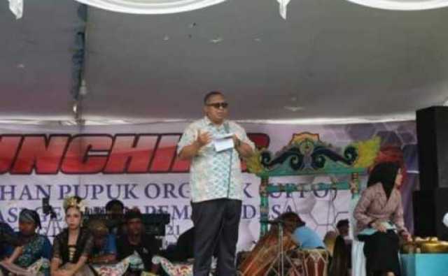 Launching Unit Pengolahan Pupuk Organik (UPPO) Oleh Bupati Sukabumi