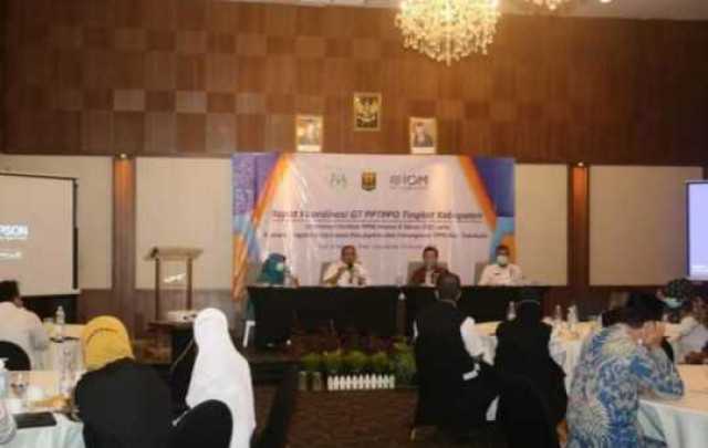 Bupati Sukabumi Buka Rakor Gugus GT PPTPPO