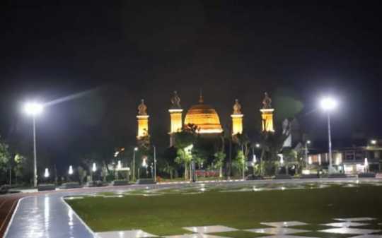 Wajah Nan Asri dan Indah Lapangan Merdeka dan Alun-alun Kota Sukabumi