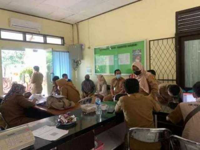 Cegah OMICRON, Dinas Pertanian Kab. Sukabumi Laksanakan Vaksinasi Booster