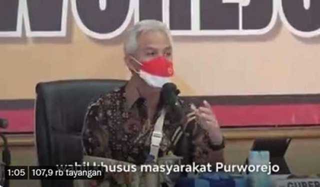 Pasca Penangkapan Warga Desa Wadas, Ganjar Minta Maaf 