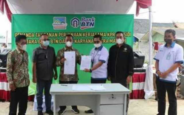 Wabup Sukabumi, Iyos Somantri, Resmikan Perumahan Mangkalaya Hills