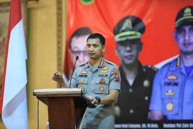 Polisi Buru Gengster yang Serang Pemukiman Warga Desa Talaga - Kab. Tangerang