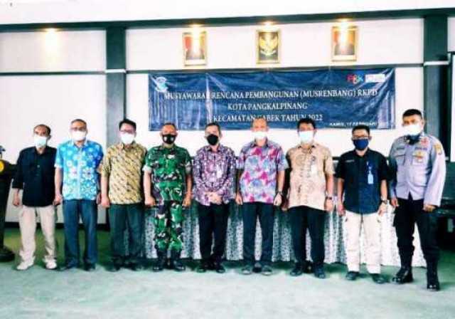 Hadiri Musrenbang RKPD Kecamatan Gabek, Syahrial : Pemkot Berupaya Akomodir Kebutuhan Masyarakat