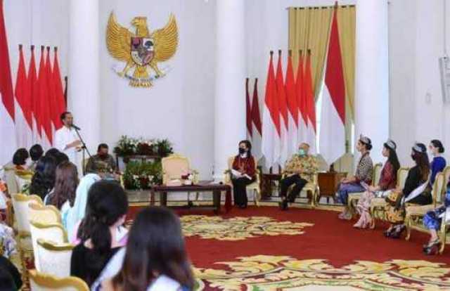 Bertemu Presiden Jokowi, Puteri Indonesia Sampaikan Pandangan dan Harapan untuk IKN Nusantara