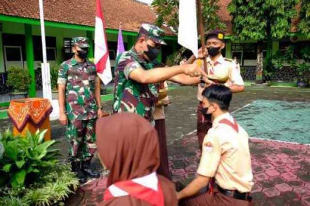 Dandim 0708 Purworejo Lantik Siswa-Siswi YPE Sawunggalih Kutoarjo
