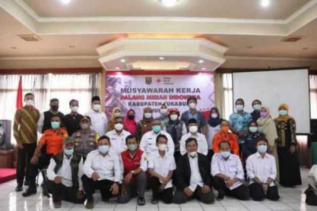 Musyawarah Kerja PMI Kab. Sukabumi 2022, Bupati Terima Penghargaan PMI JABAR 