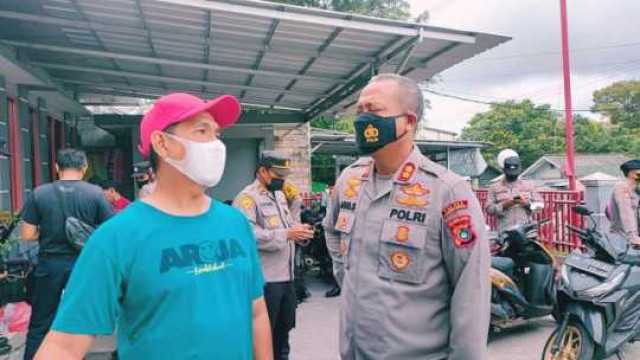 Polres Bangka Barat Cek BBM di Tiga SPBU Langsung Di Pimpin Kapolres Bangka Barat.