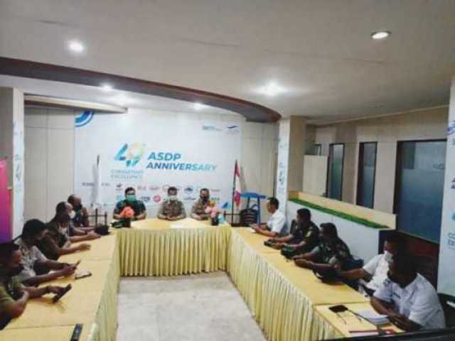 Dan Unit Intel Dim 0431/Bangka Barat Hadiri Acara Persiapan Pelaksanaan Mudik Lebaran Idul Fitri 1443 H 