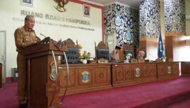 Wakil Wali Kota Pangkalpinang Hadiri Rapat Paripurna Ke-17 Masa Persidangan II DPRD Kota Pangkalpinang