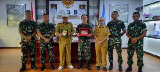 Danrem 045/Garuda Jaya Kunker Ke Kab.Bangka Selatan